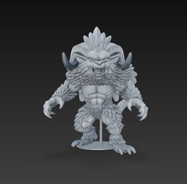 Howling Beast  3D model_14
