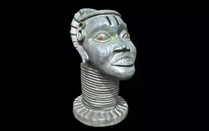 Yoruba-Owo Osanmasinmi Altar Head
