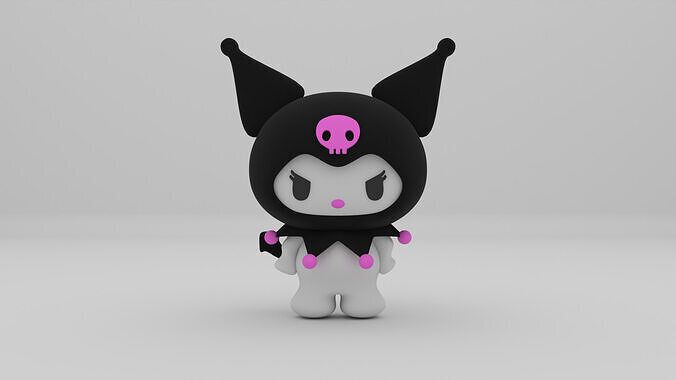 Kuromi 3d model made in blender 3D model
