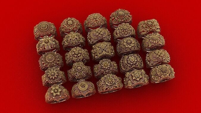 Fusion Arabian Rings 10