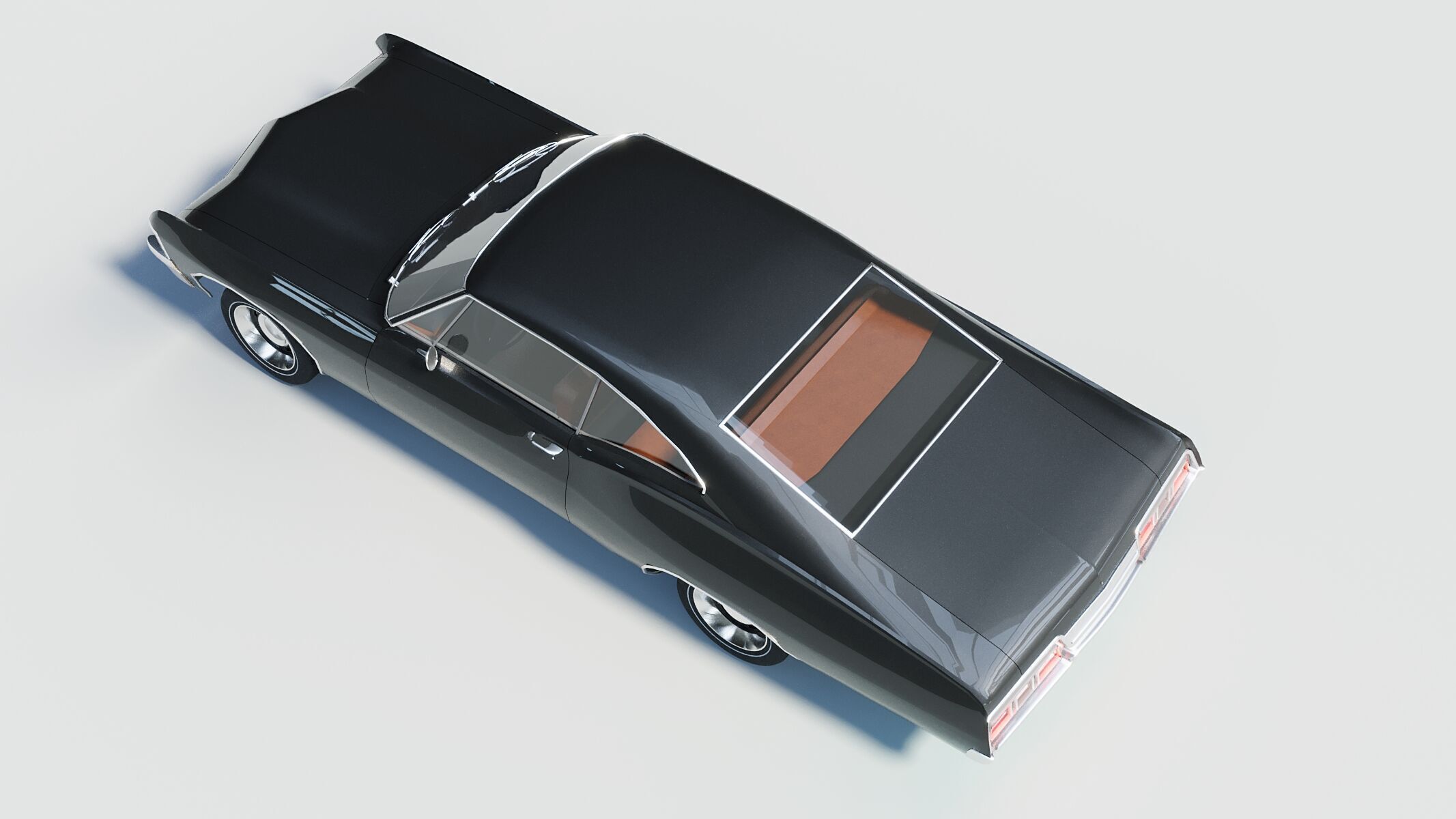 1967 Chevrolet Impala 3D Model for Architectural Visualization  3D model_7