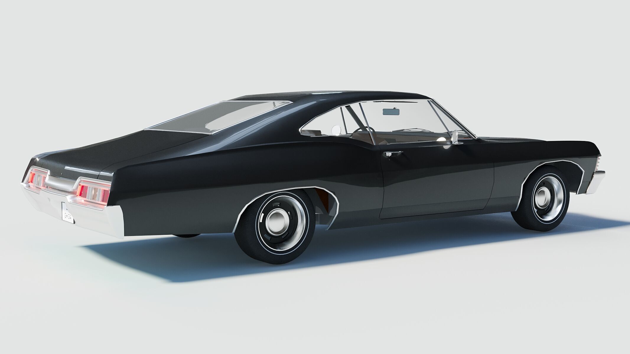 1967 Chevrolet Impala 3D Model for Architectural Visualization  3D model_6