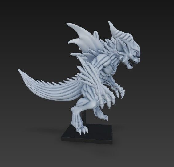 Lord of Shadows  Detailed Fantasy Demon 3D Print Model 3D model_7
