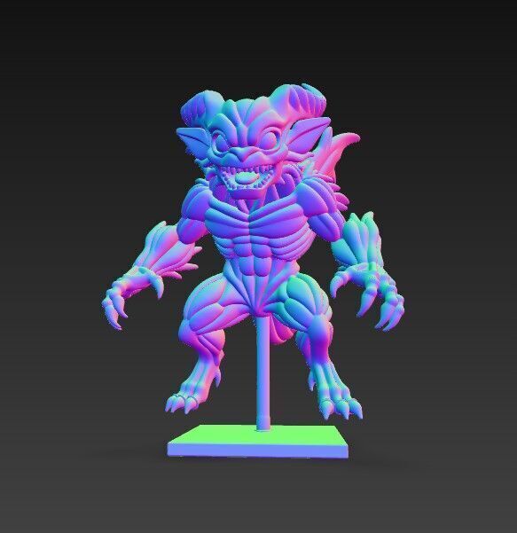 Lord of Shadows  Detailed Fantasy Demon 3D Print Model 3D model_10