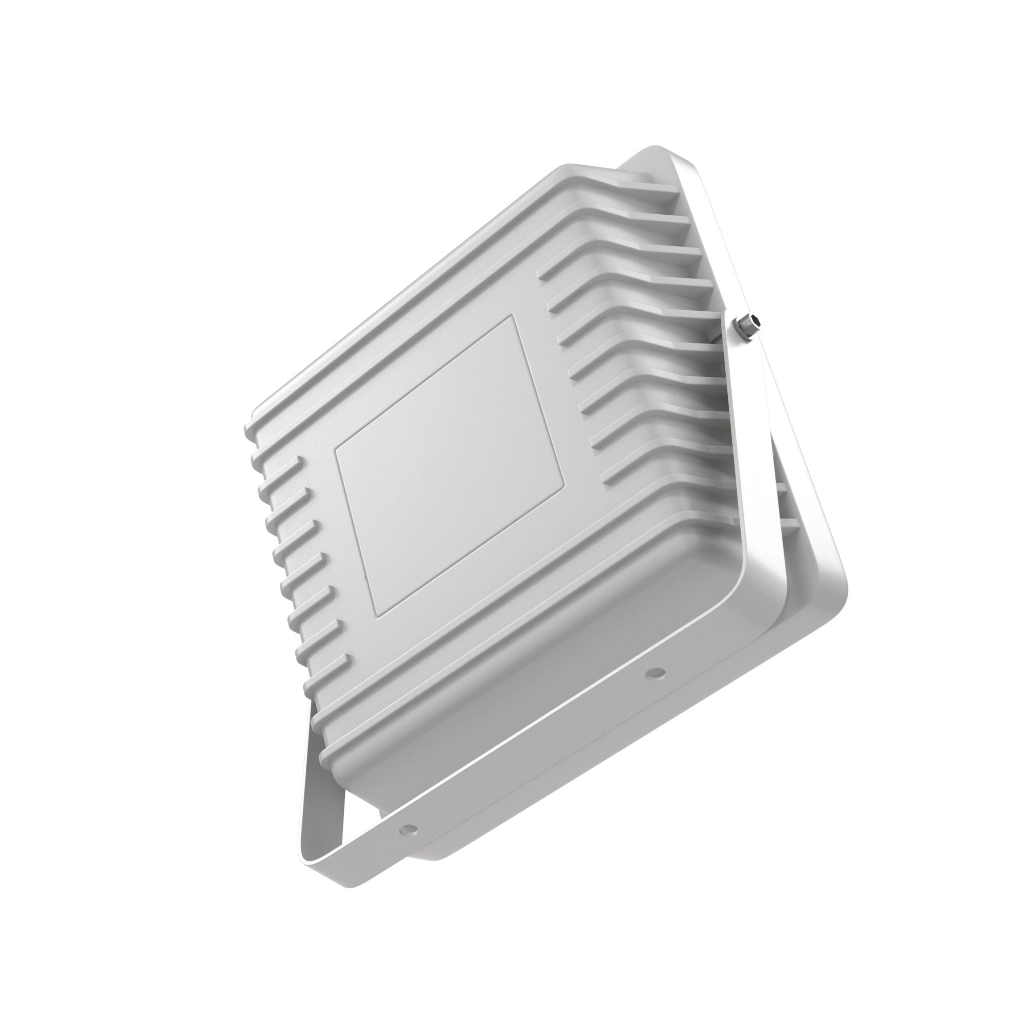 White Flood Light 3D model_1