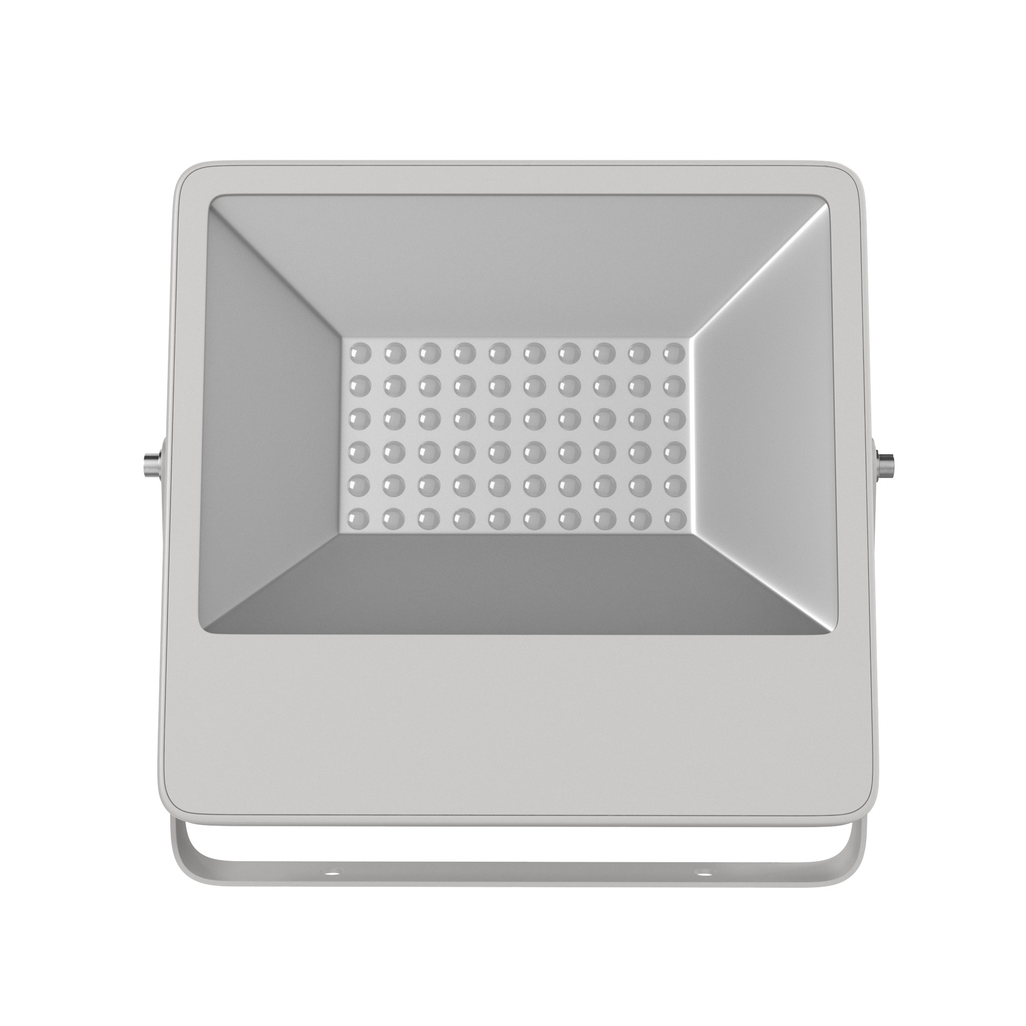 White Flood Light 3D model_2