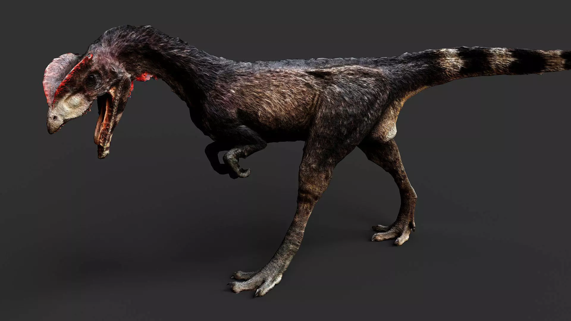 dinosaur jurassic creature Free model scan Free low-poly 3D model