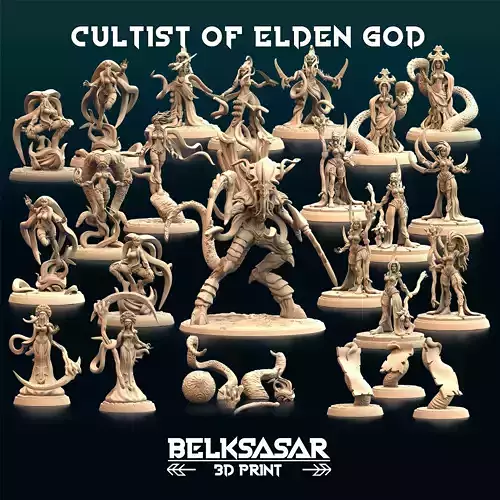 Cultist of elden god - Arcanist