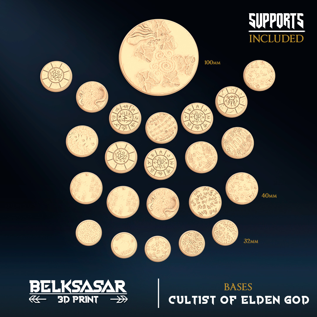 Cultist of elden god - Arcanist 3D print model_16