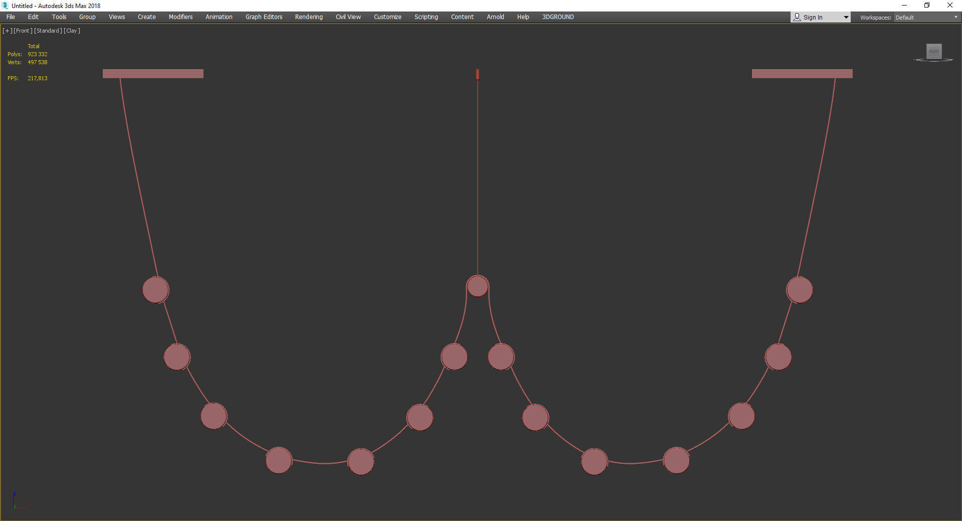 WAVE By BAXTER Low-poly 3D model_3