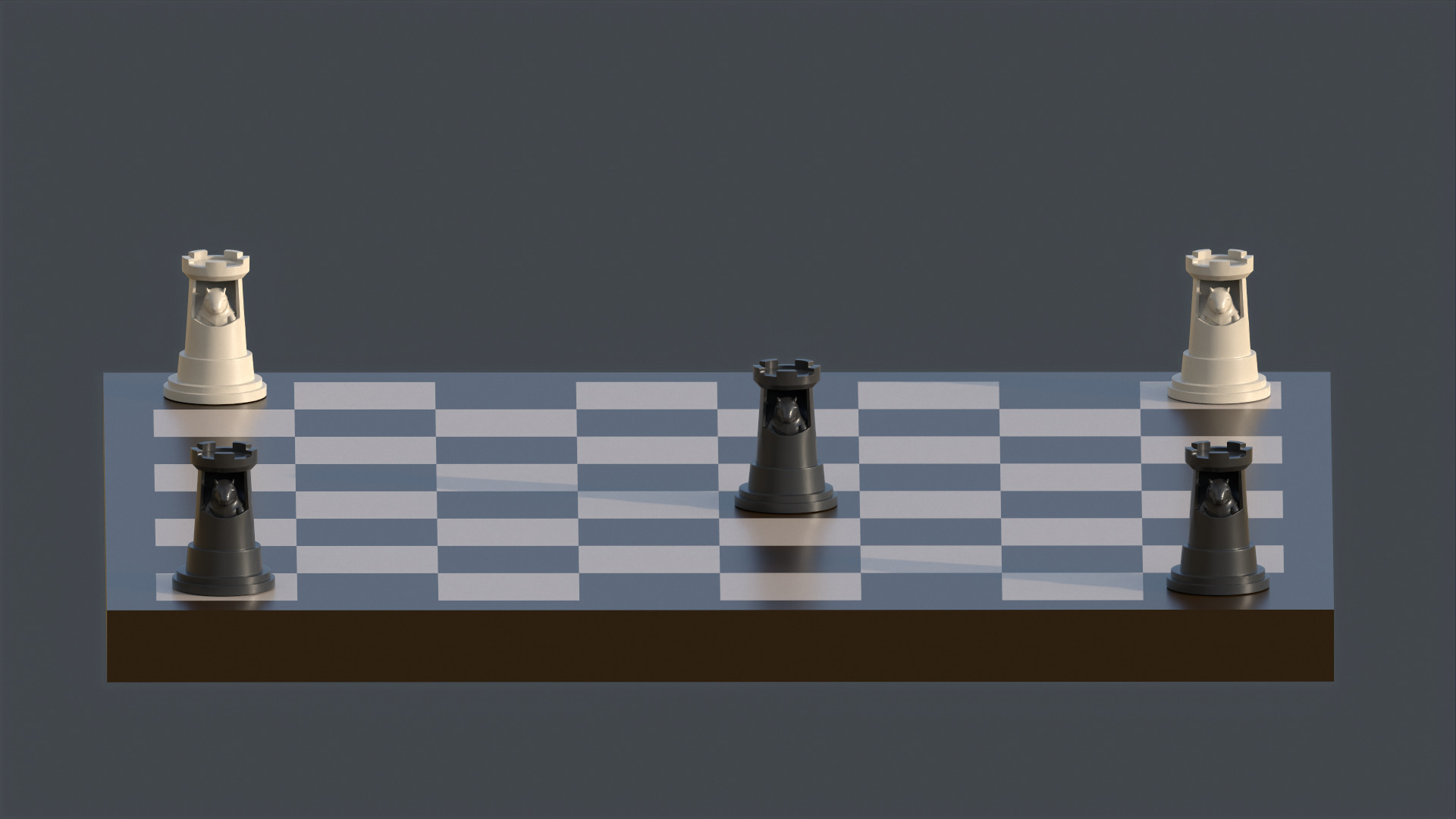 Capybara Tower Rook Chess 3D print model_8