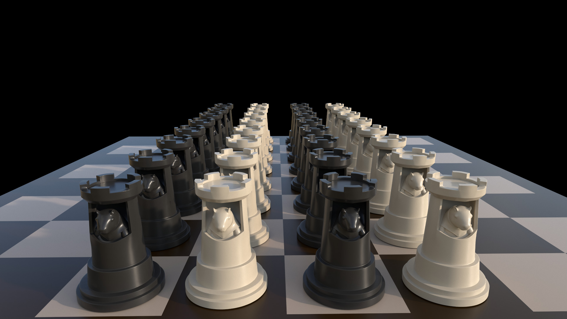Capybara Tower Rook Chess 3D print model_9