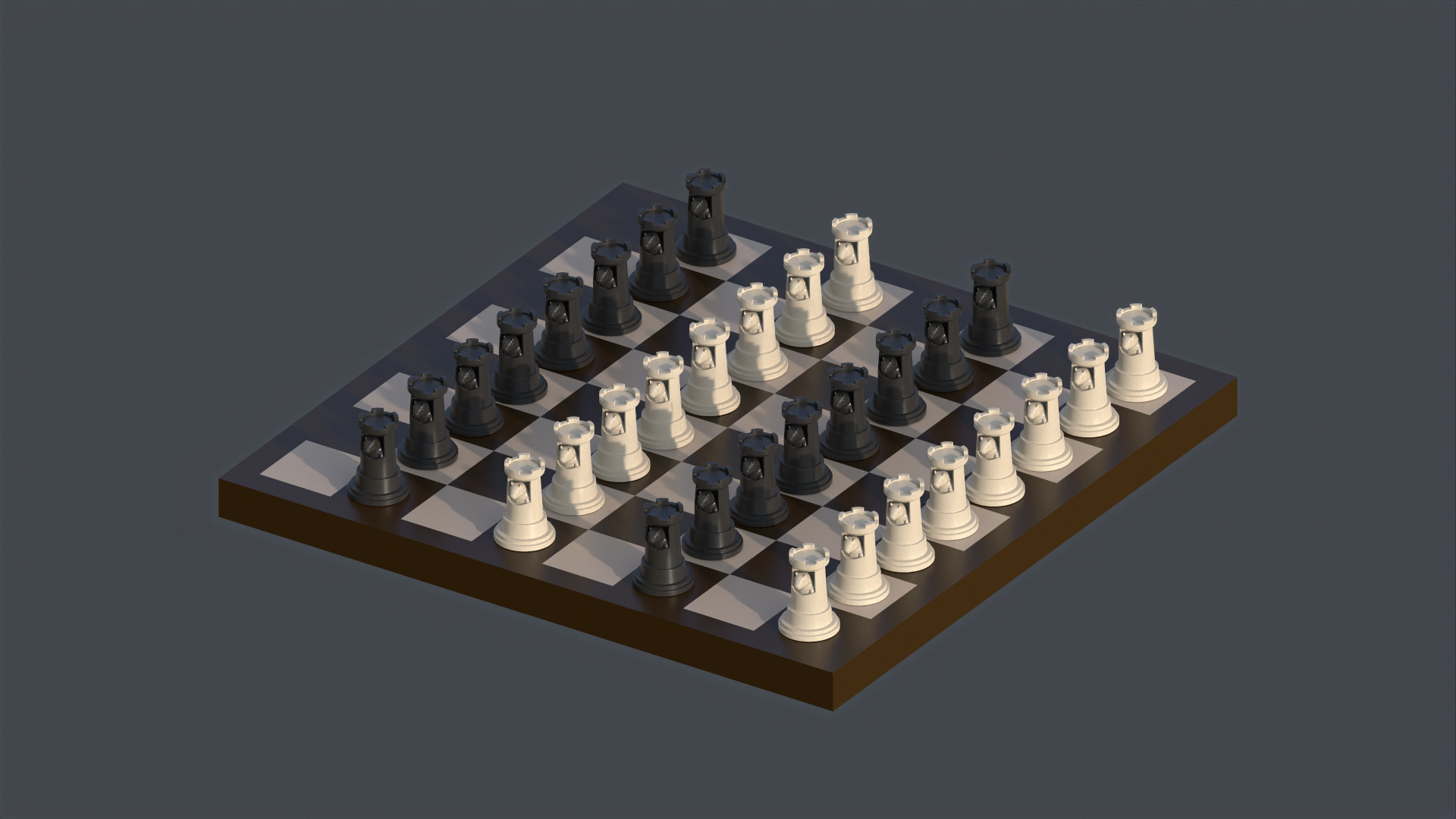 Capybara Tower Rook Chess 3D print model_10