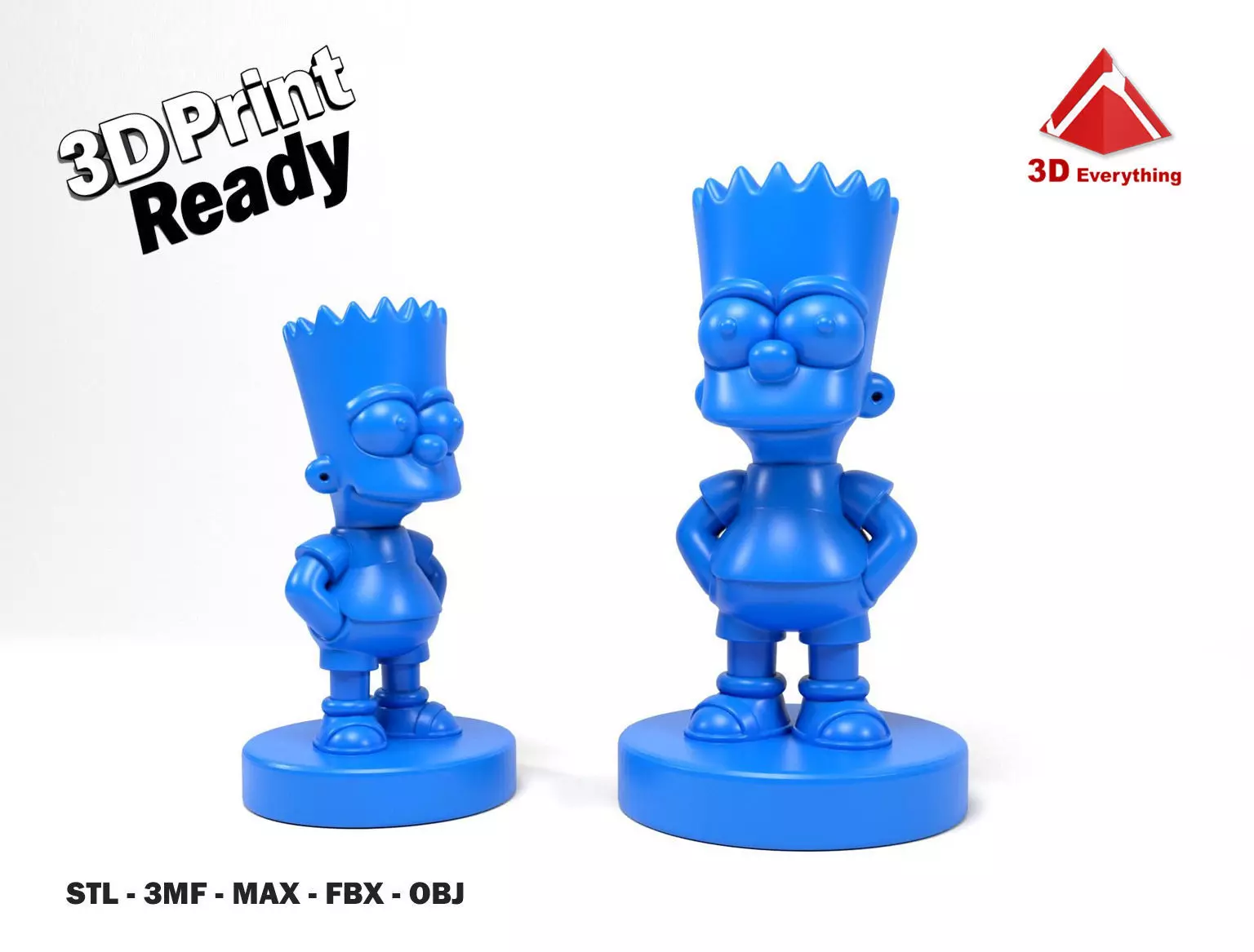 Bart simpson 2 3D print model