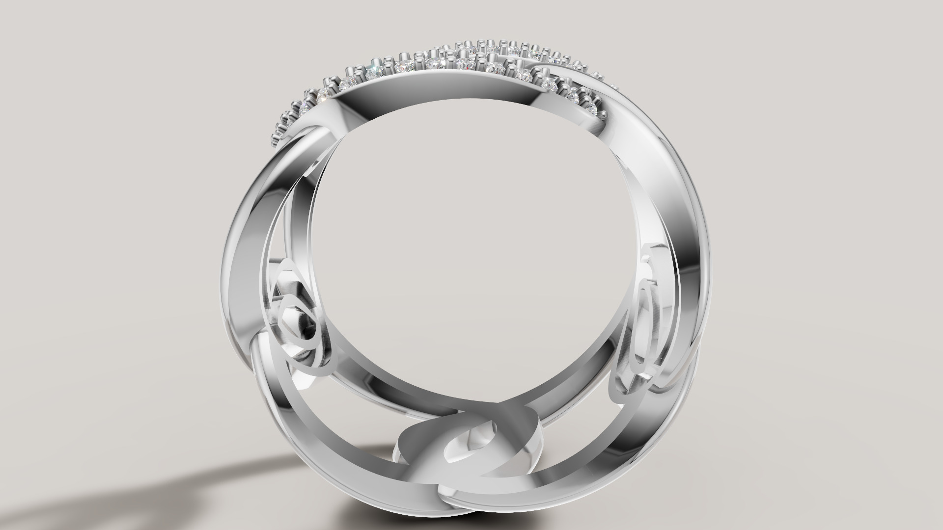 Women Ring 3D print model C 92 3D print model_24