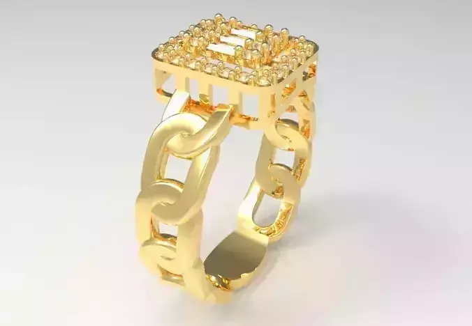 Chain jewellry ring