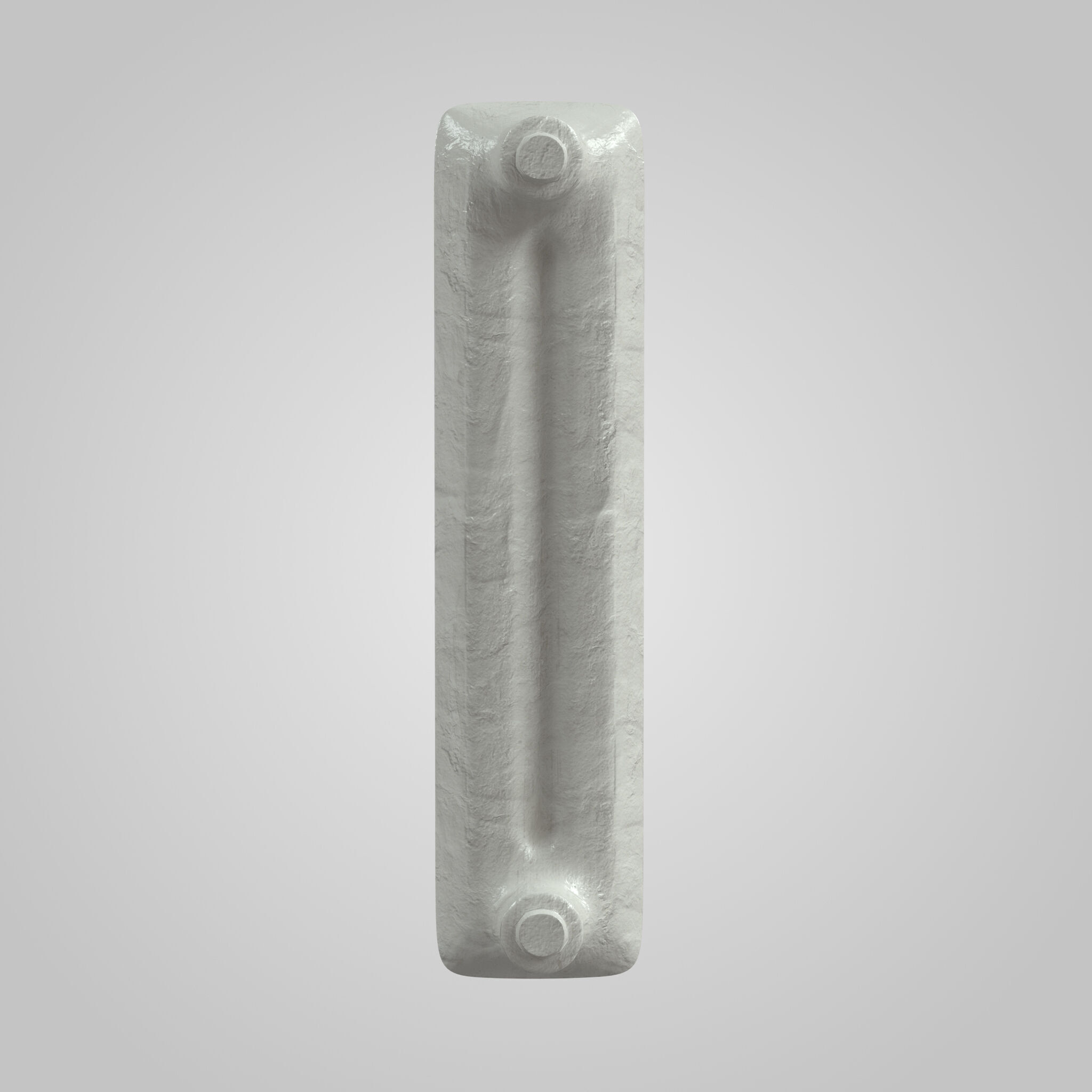 Old Radiator Low-poly 3D model_4