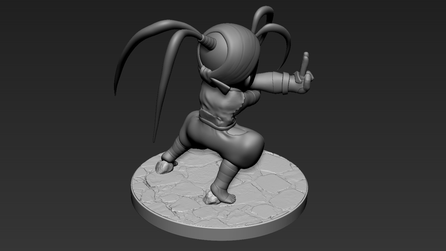 Ibuki - Super Gem Fighter Mini Mix Style 3D print model_8
