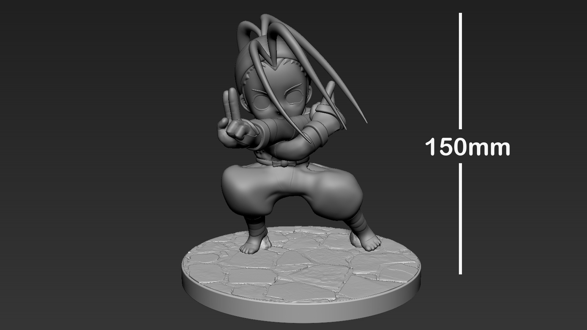 Ibuki - Super Gem Fighter Mini Mix Style 3D print model_1