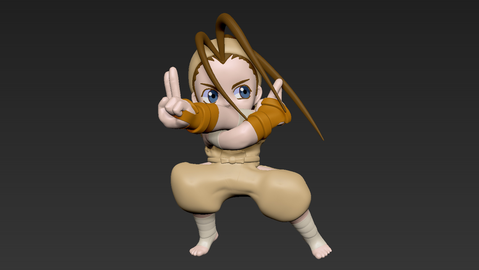 Ibuki - Super Gem Fighter Mini Mix Style 3D print model_5