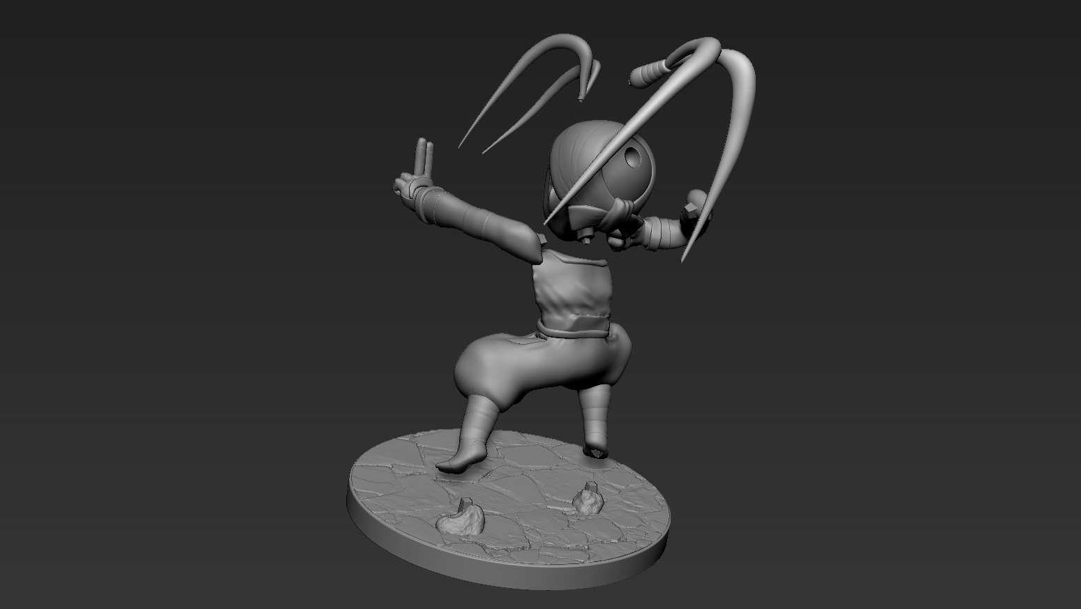Ibuki - Super Gem Fighter Mini Mix Style 3D print model_10