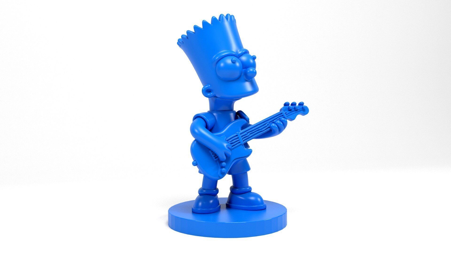 Bart Simpson 3 3D print model_2