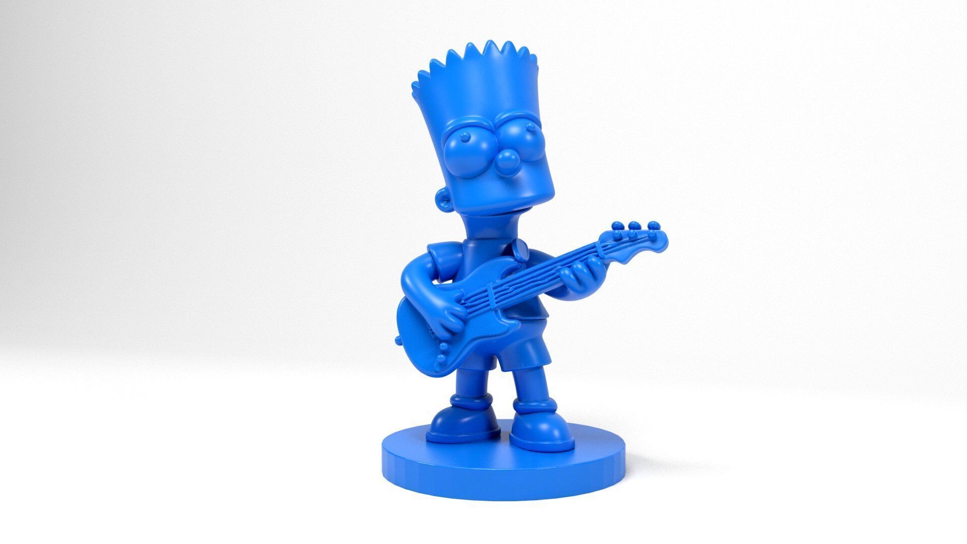 Bart Simpson 3 3D print model_1
