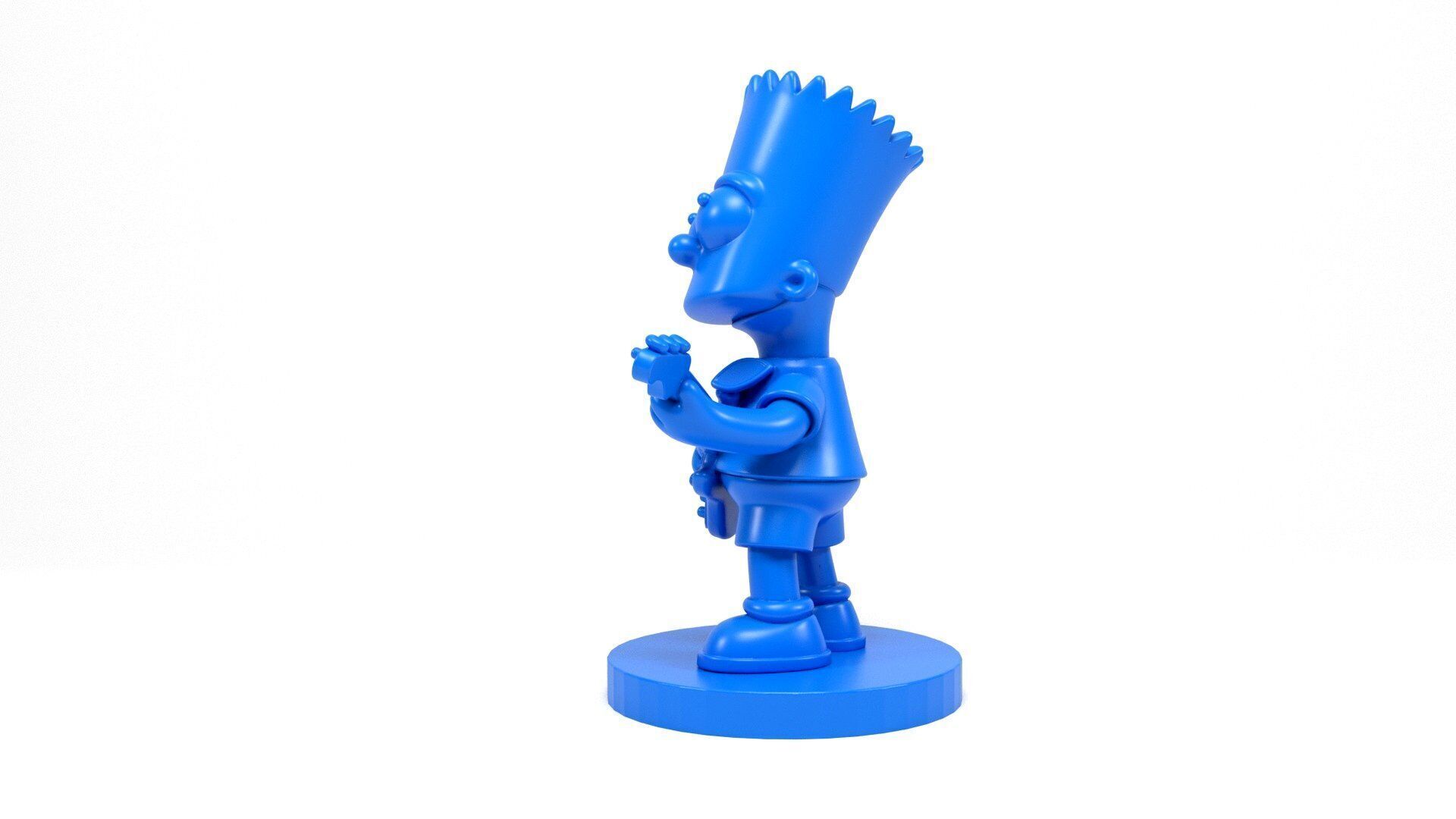 Bart Simpson 3 3D print model_4