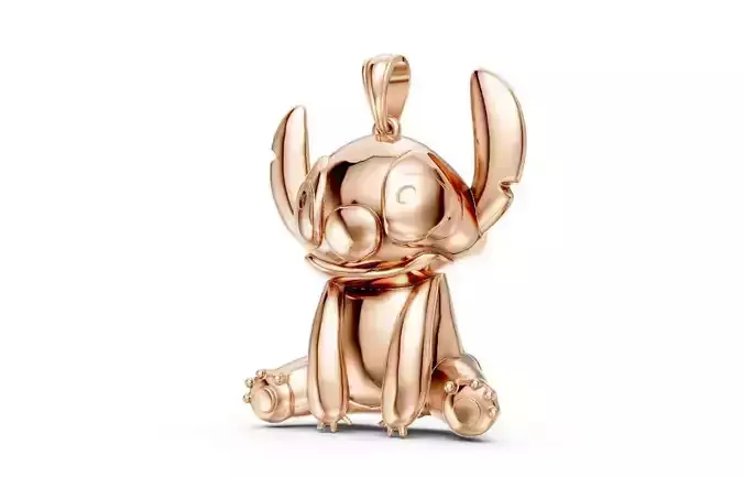 Alien Character Hiphop Pendant