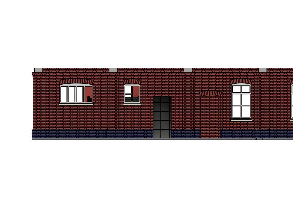 Model Railway Island Platform Building V1 3D print model_24