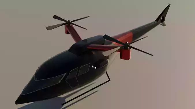 A new 3D design of a helicopter 