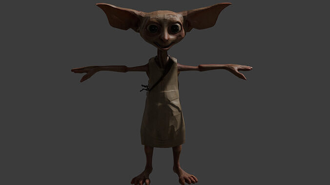 House Goblin big ears 3D model