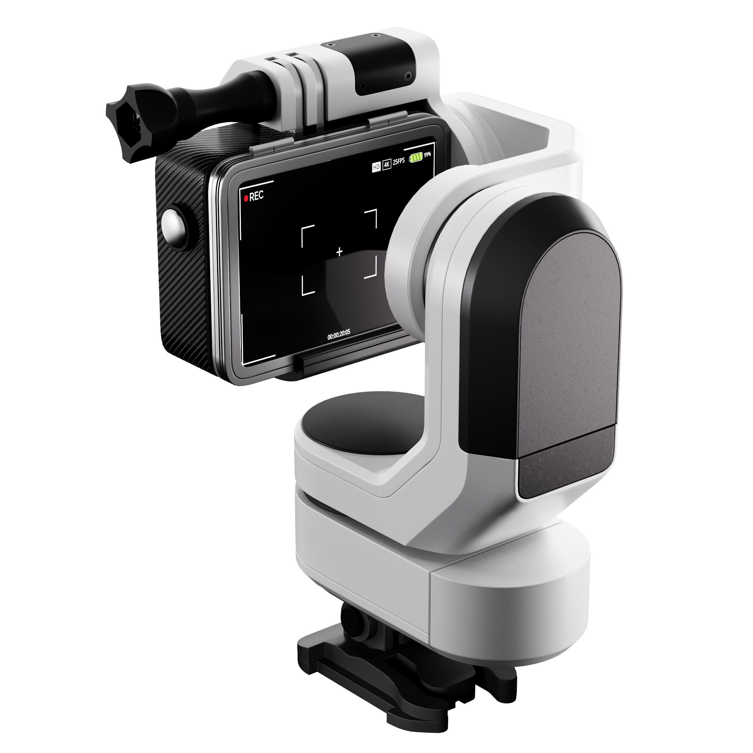 Reflex Raven Robotic Cameraman 3D model_7