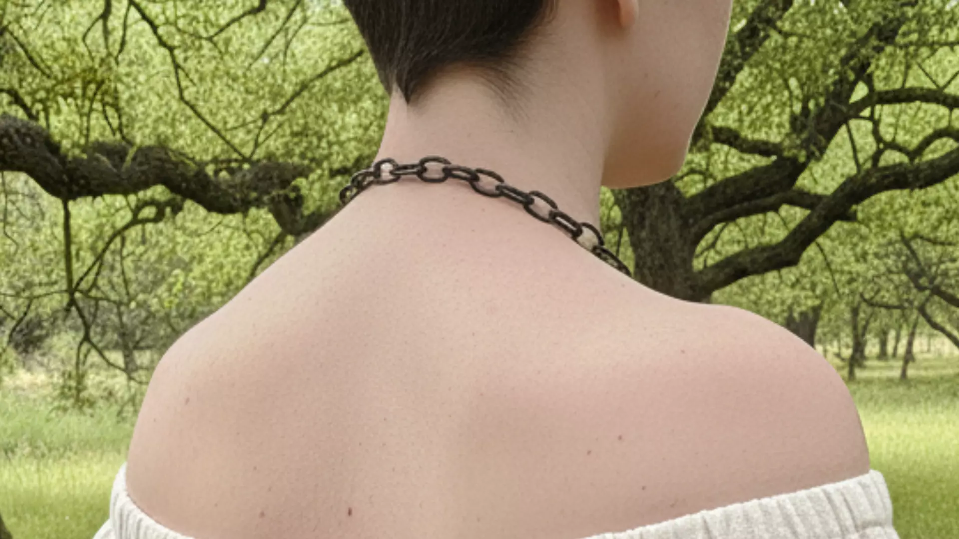 Japanese 8in2 Chainmail Lingerie Top 3D print model_6