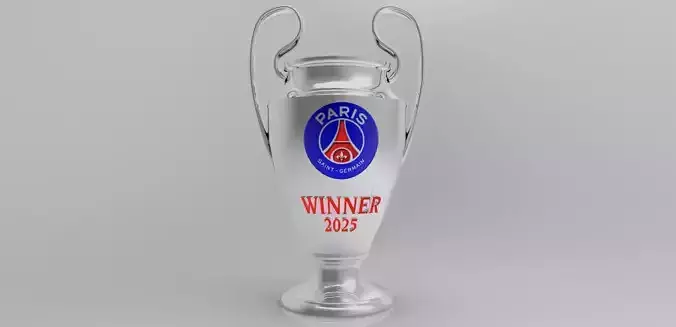 Champions League Trophy-PSG Winner 2025STL file