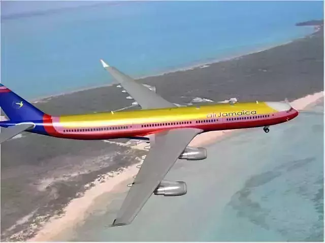 Airbus A340-600 Air Jamaica 3D model