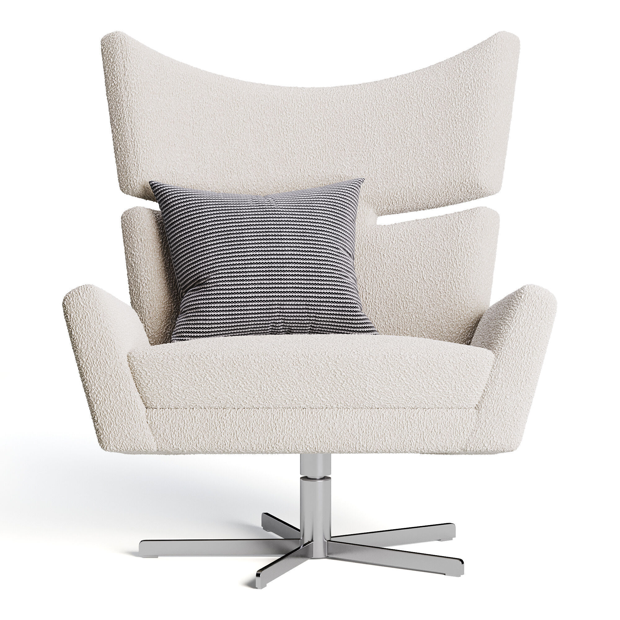 Swivel Chair Eduardo 3D model_1
