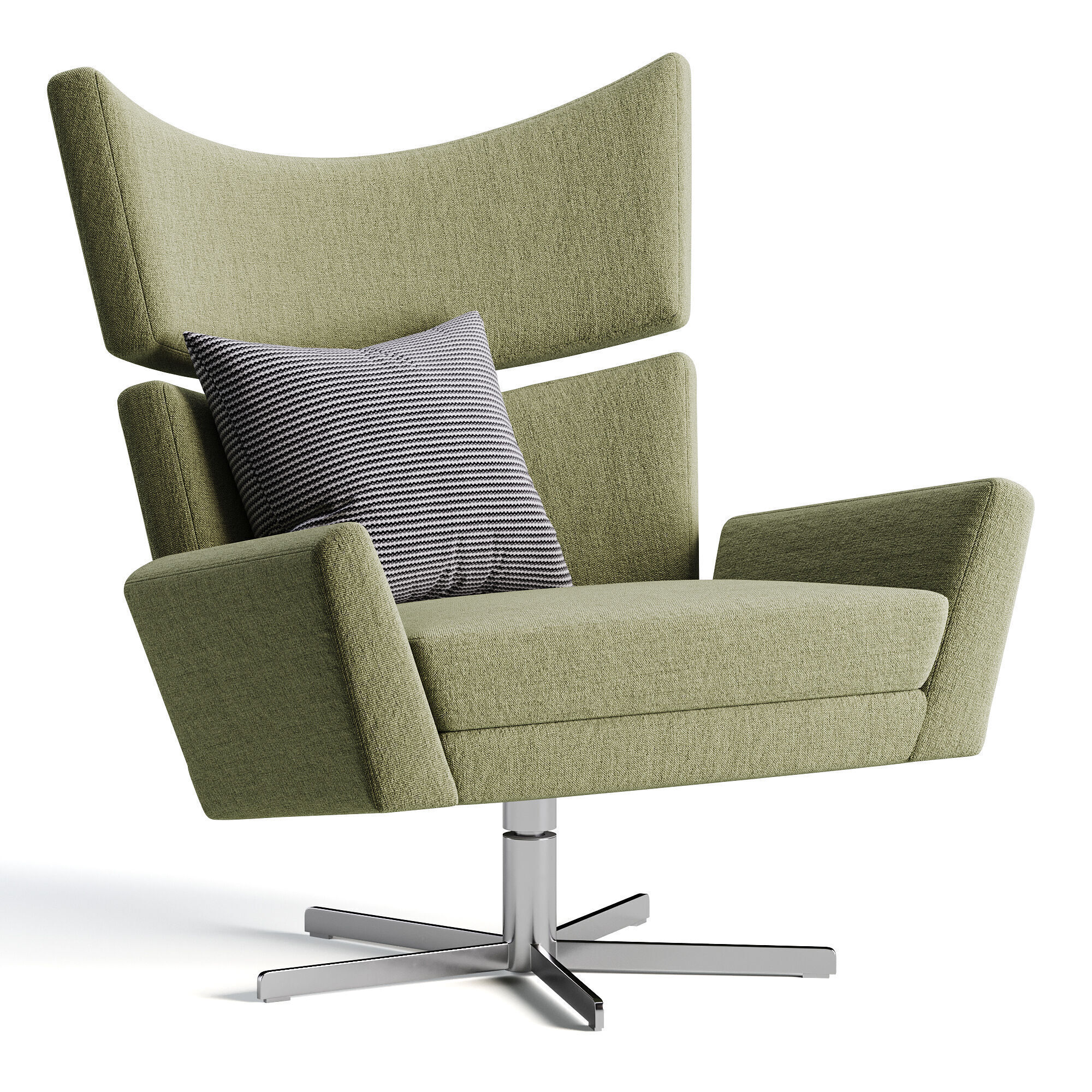 Swivel Chair Eduardo 3D model_2