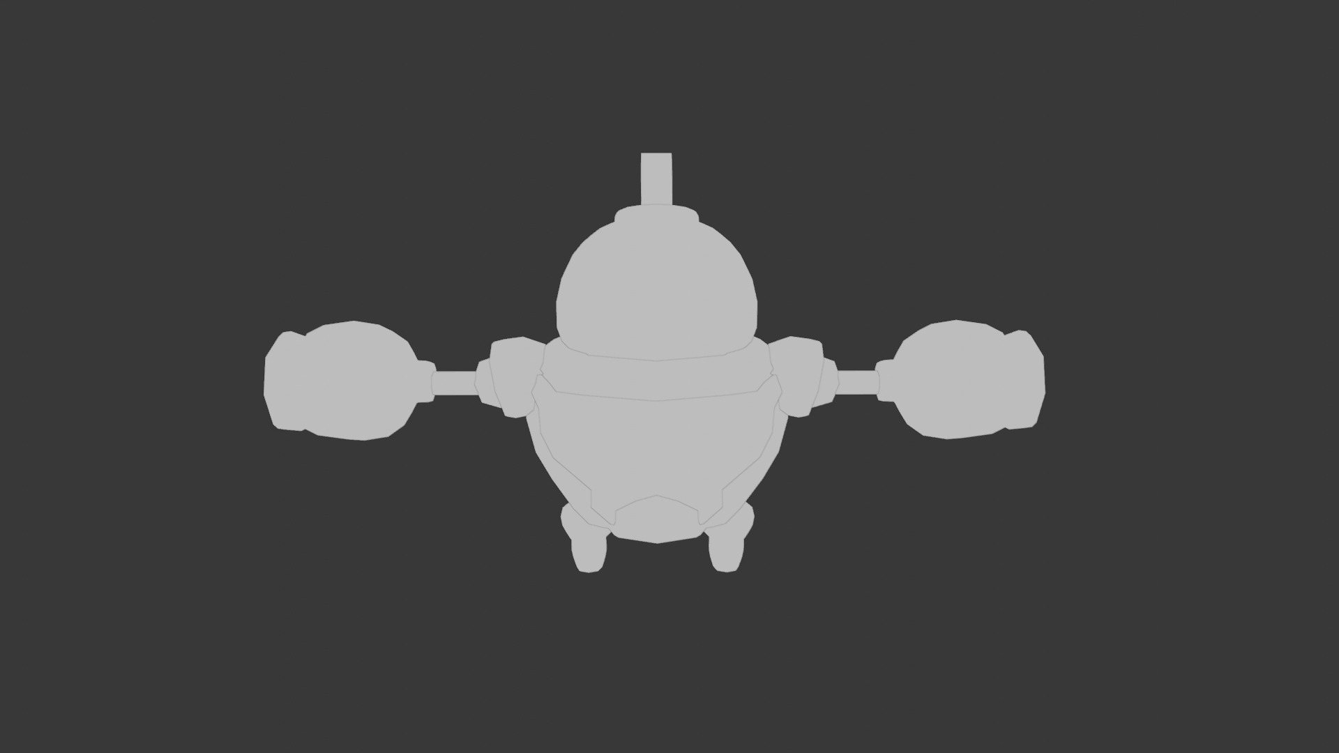 TICK FROM BRAWL STARS Low-poly 3D model_7