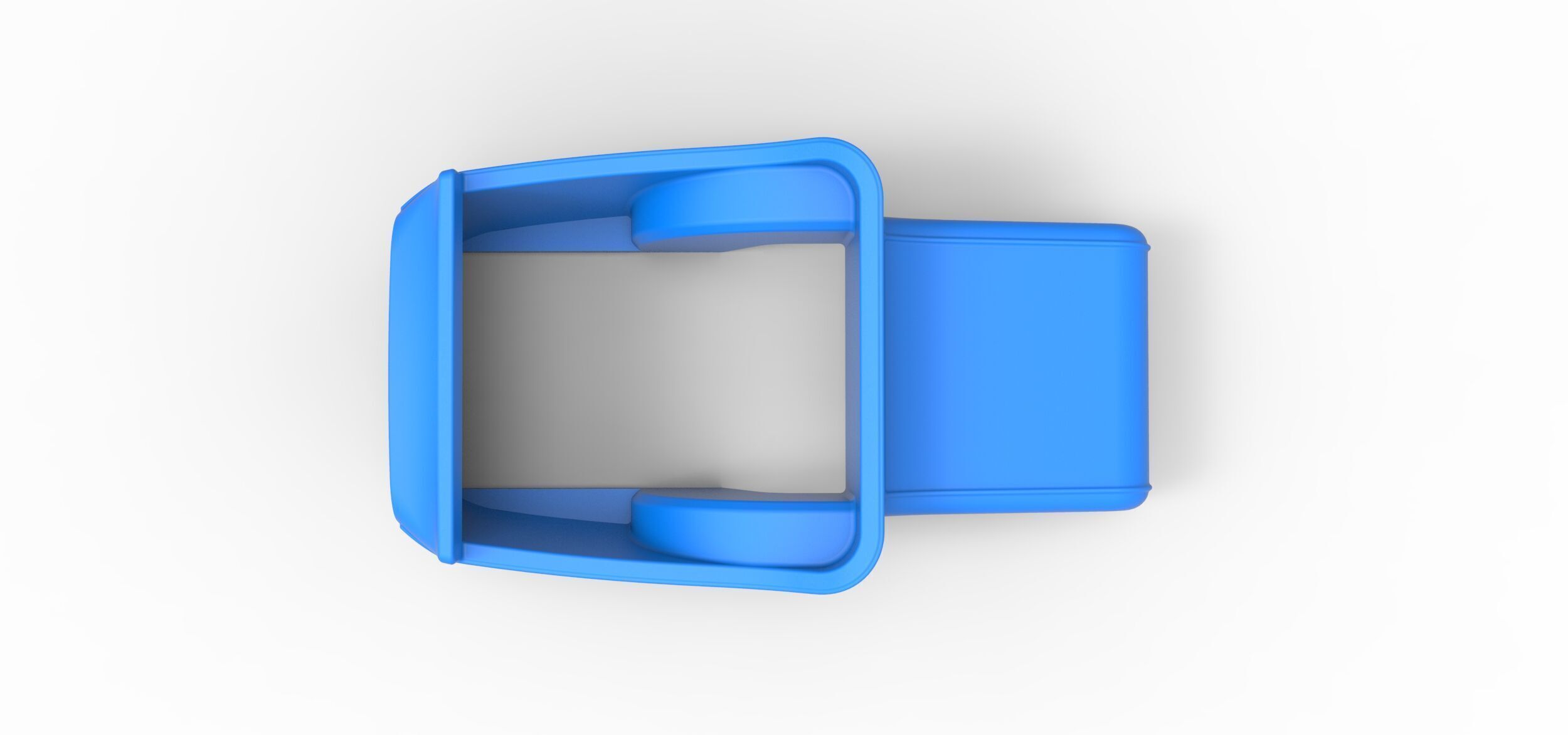 Shell of Vintage front engine dragster Version 3 Scale 1 to 25 3D print model_8