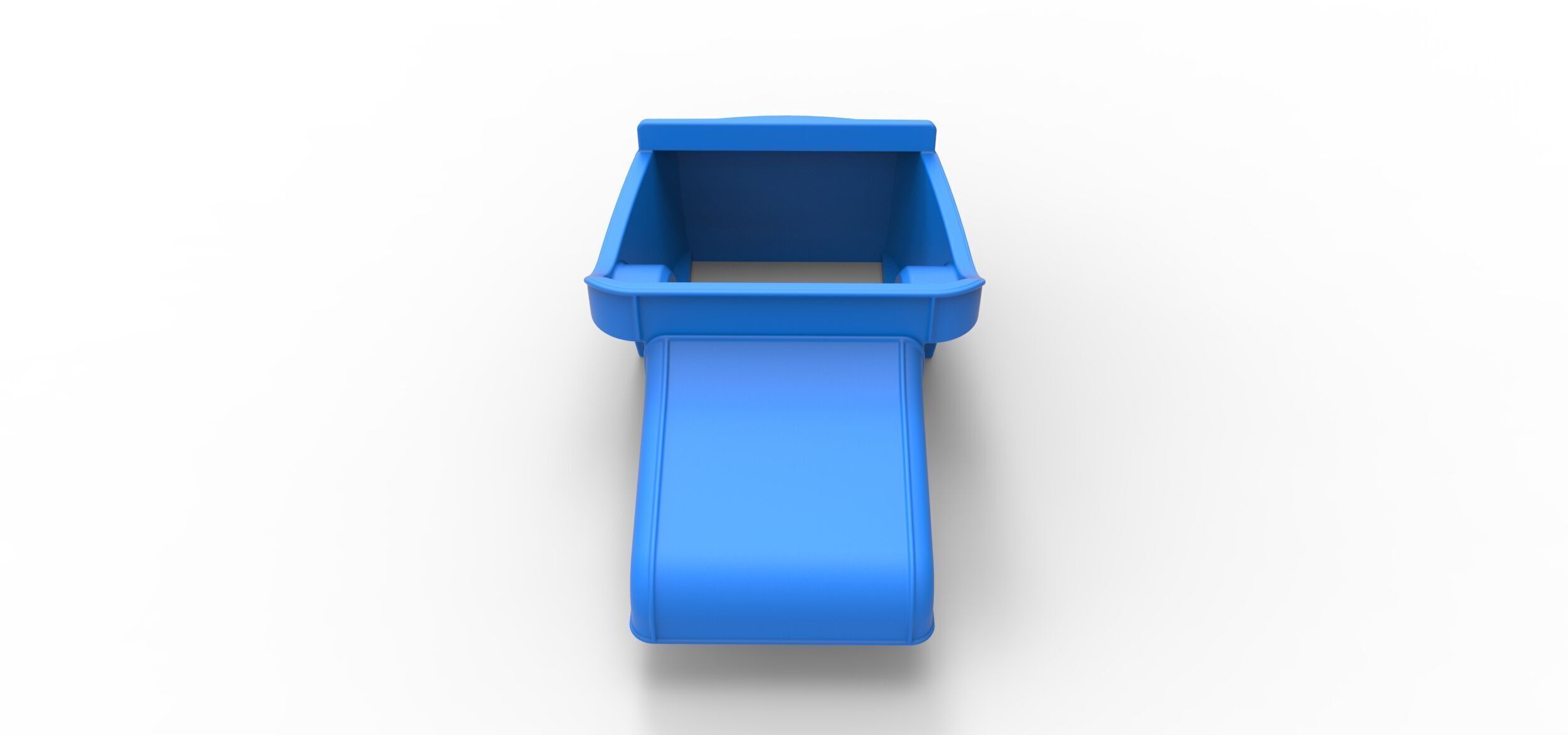 Shell of Vintage front engine dragster Version 3 Scale 1 to 25 3D print model_12