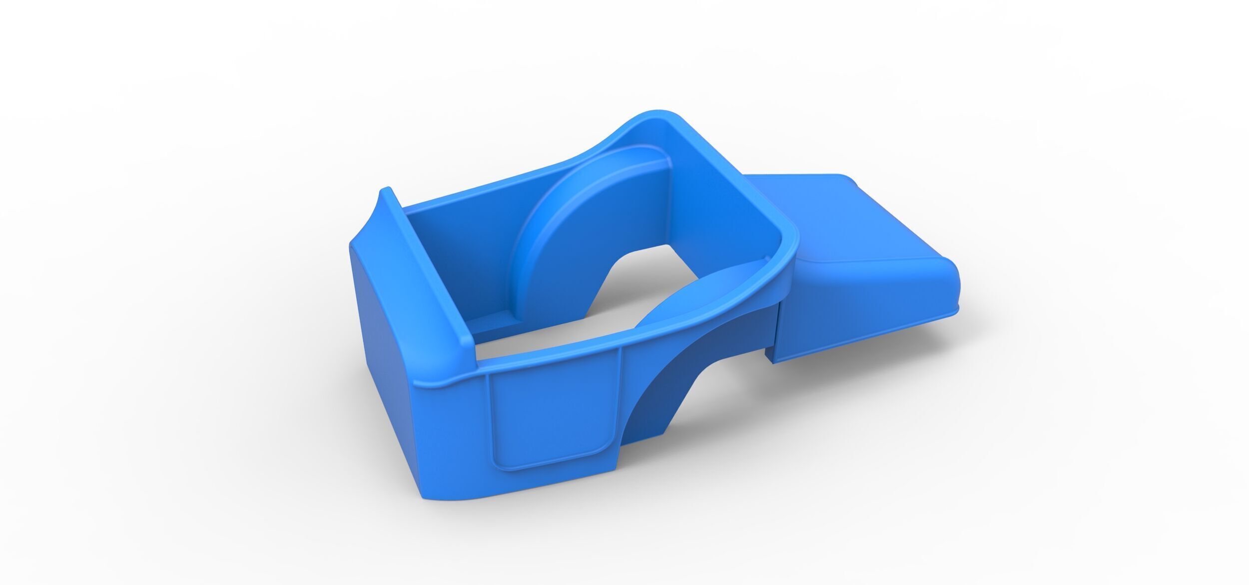 Shell of Vintage front engine dragster Version 3 Scale 1 to 25 3D print model_1