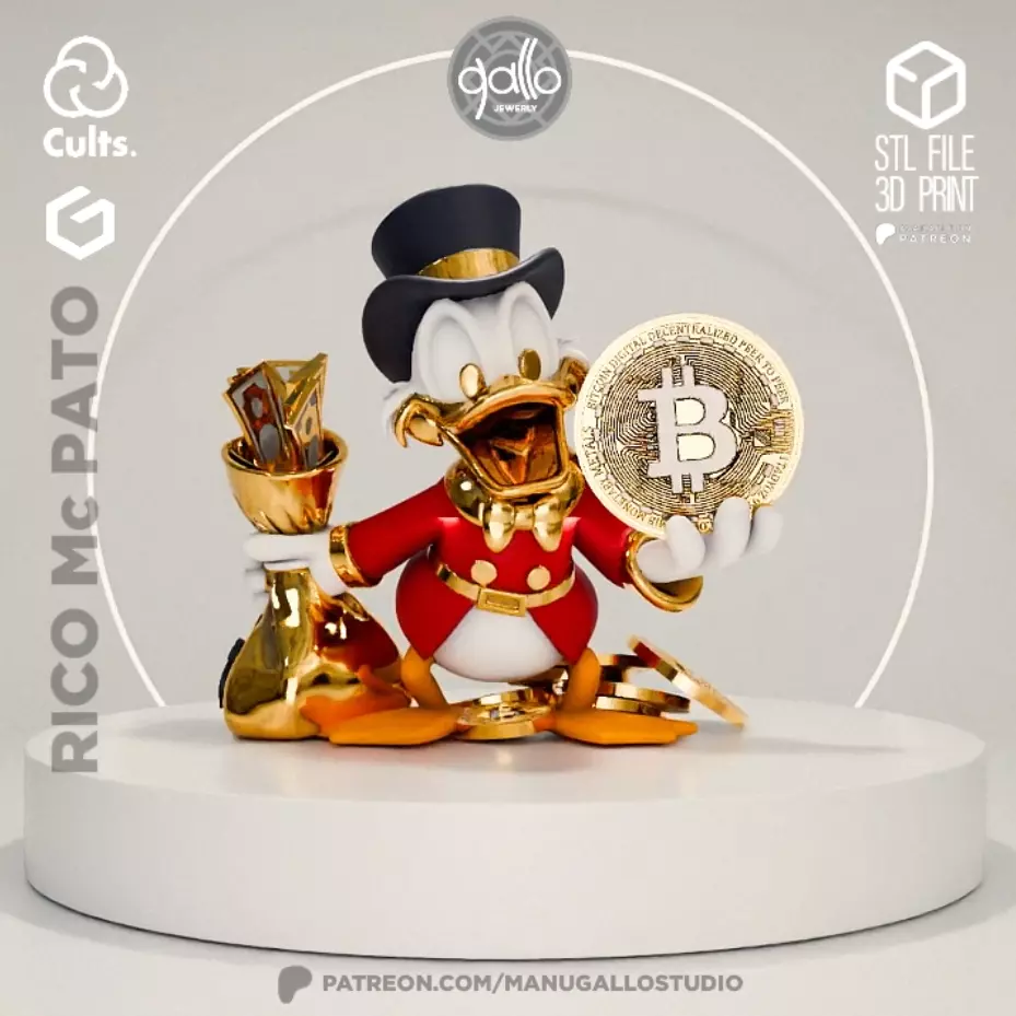 TIO RICO Mc PATO 3D print model_0