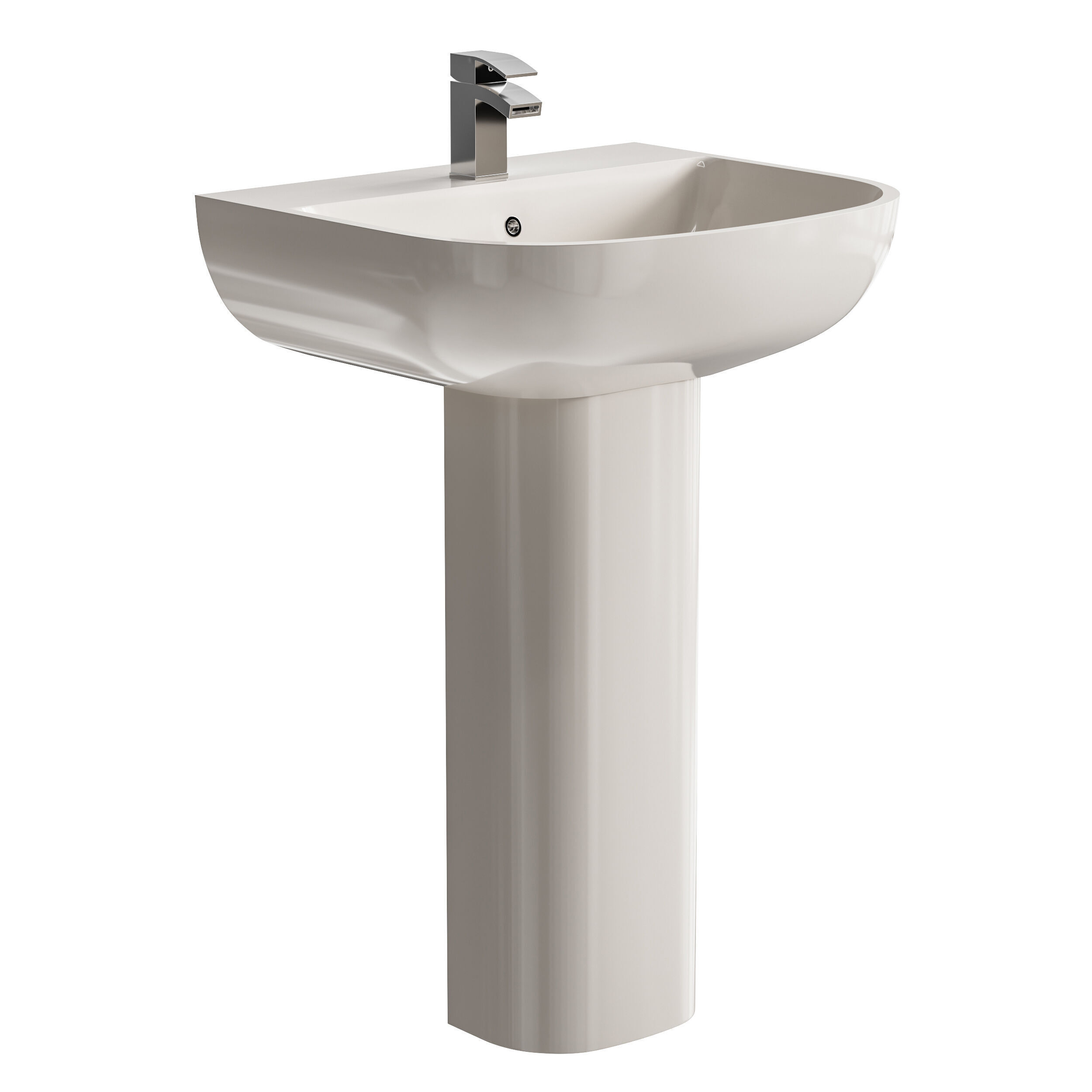 Wash Basin 3D model_6