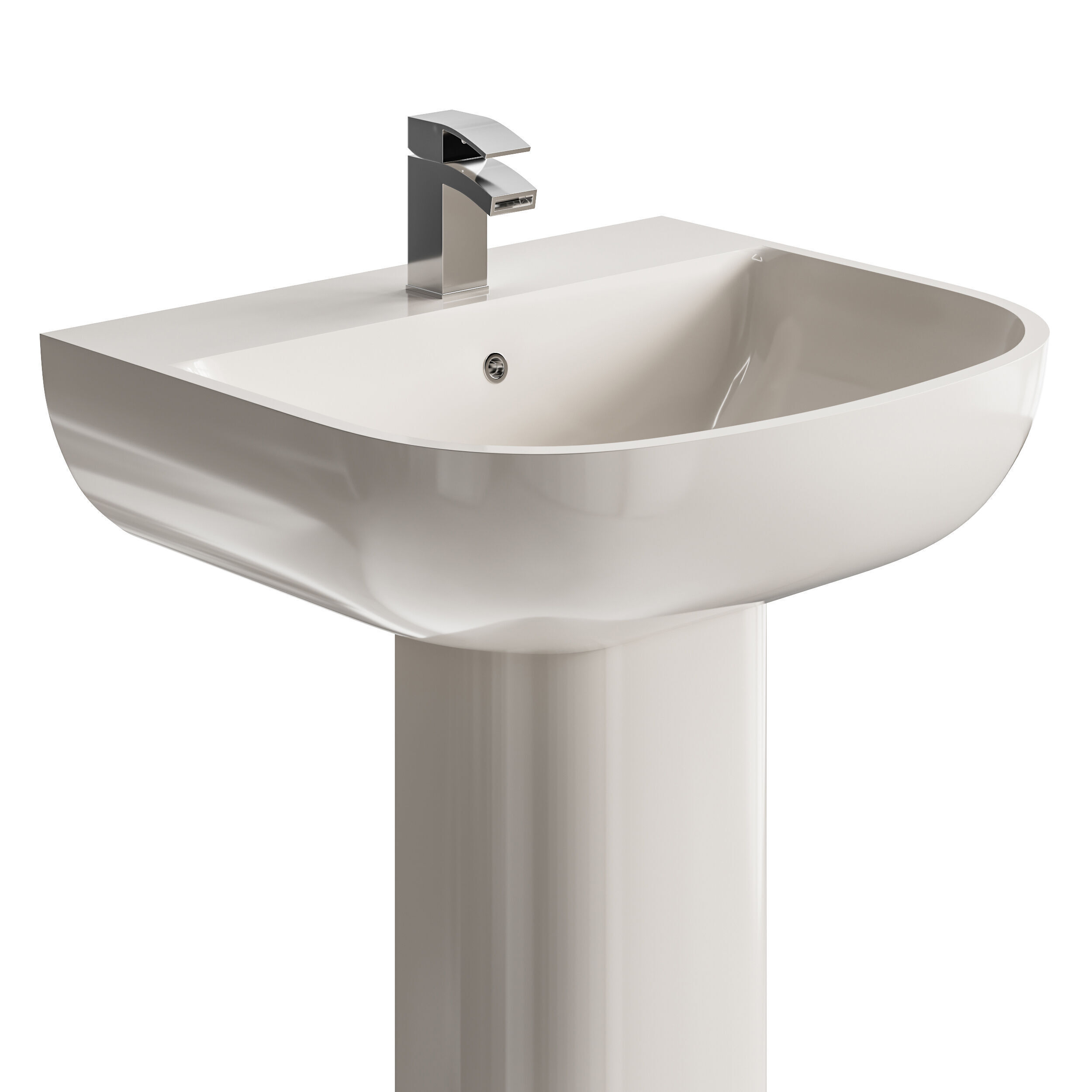 Wash Basin 3D model_9