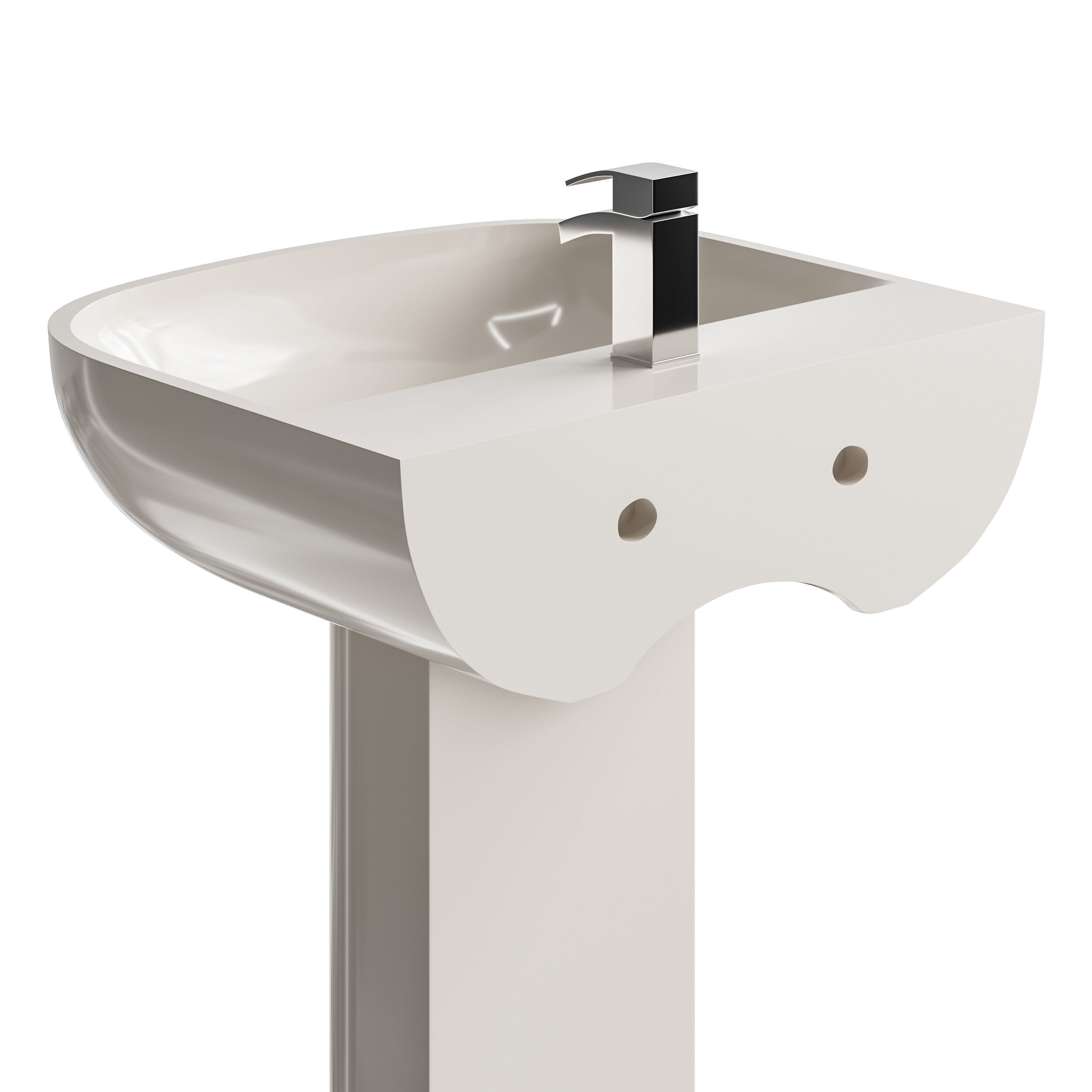 Wash Basin 3D model_8