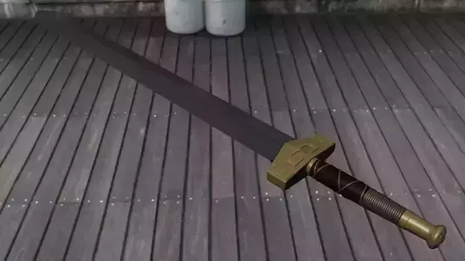 Meteor Sword Free 3D model