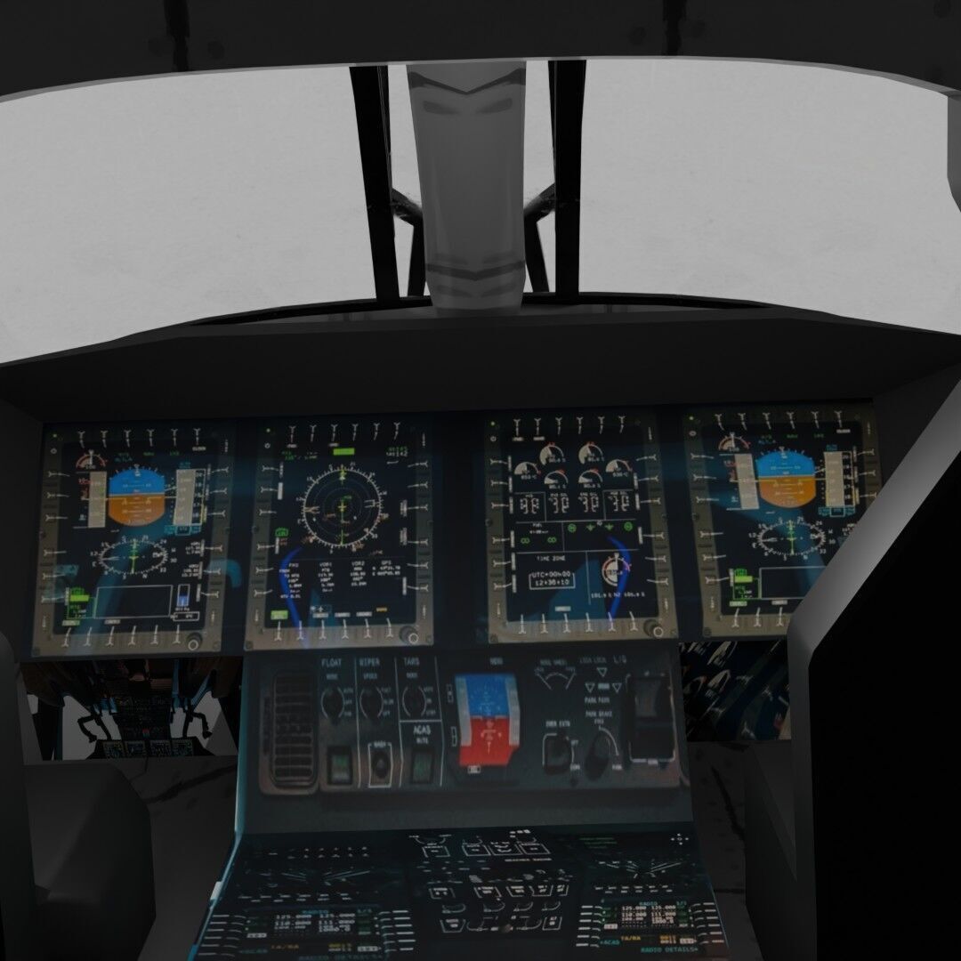 ALH Helicopter Low-poly 3D model_5