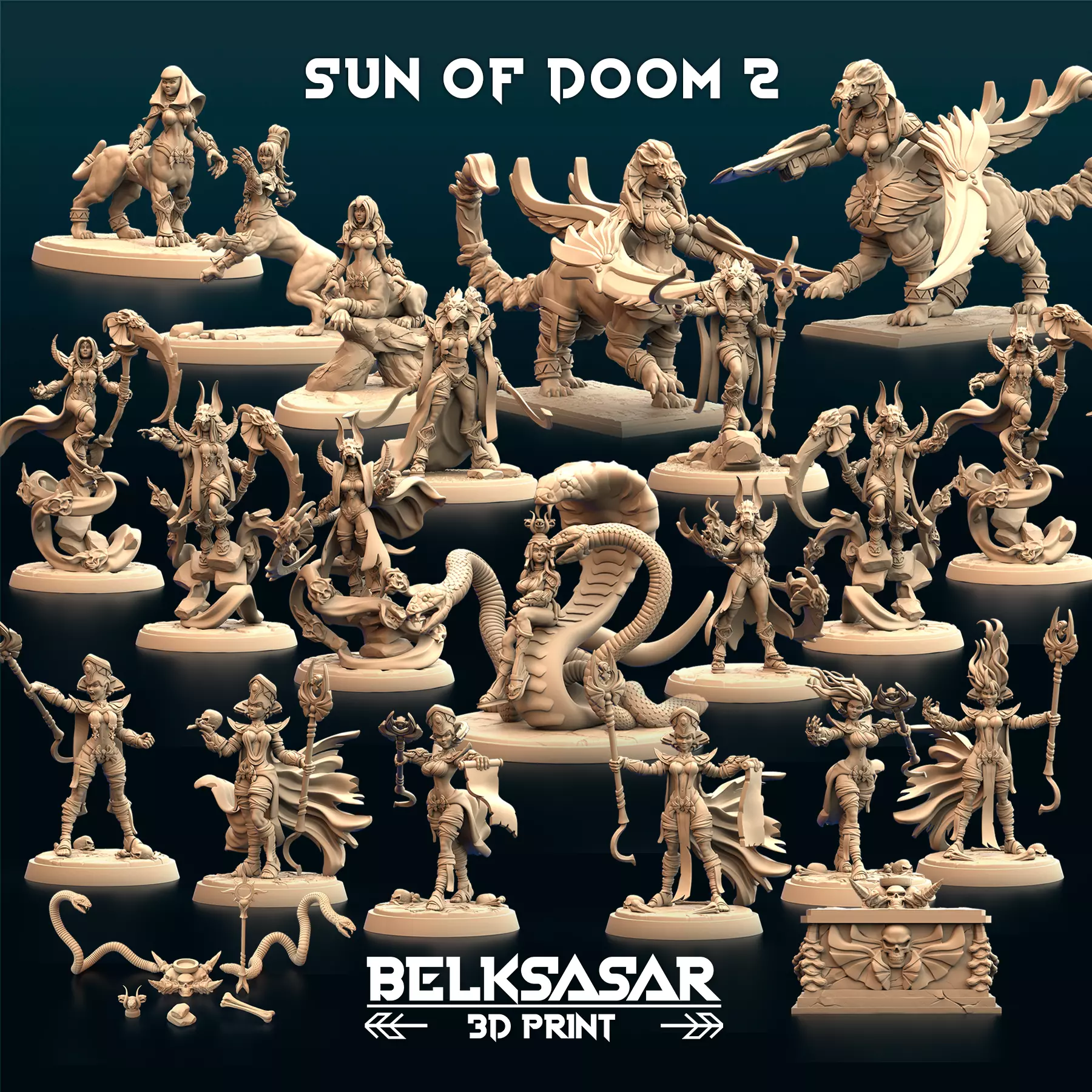 Sun of Doom 2 - Arcanist 3D print model_0