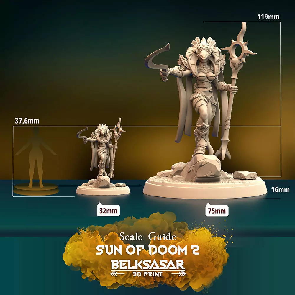 Sun of Doom 2 - Arcanist 3D print model_2